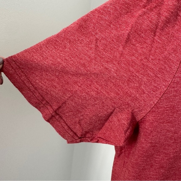 The North Face Men’s Core Half Dome Short-Sleeve T-Shirt Red Classic Fit Size S - Picture 4 of 8